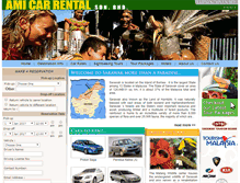 Tablet Screenshot of amicarrental.com